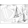 Plans of boat of Peter I "St.Nikolas"